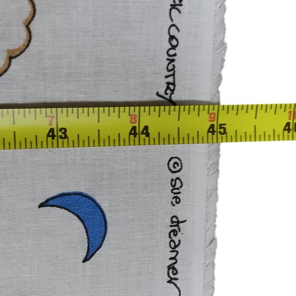 Vintage Sue Dreamer Apparel Art 18" x 45" Fabric Cowboy, Animals Graphics NEW - Picture 8 of 8